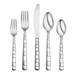 Stainless Steel Set Of 5 Flatware <b>Used</b> In Kitchenware Tabletop Cafe Home Gold Color Plated Cutlery Brown Color Handle - Product Image 2