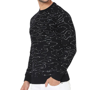Men's Casual 100% Cotton Plain Sweatshirt Breathable Warm Autumn Season <b>Fleece</b> Fabric Neck Price Printed Solid <b>Pattern</b> Hoodies - Product Image 1