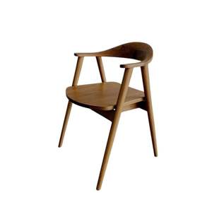 Sillas de exterior hechas de madera de teca con un acabado impecable y suave, con un diseño simple y minimalista. - Product Image 2