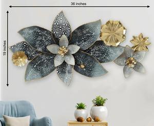 Design exclusif et royal fer métal et bois avec des miroirs muraux attrayants arts muraux faits à la main métal décoratif - Product Image 2