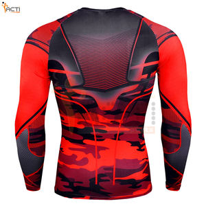 Concevez votre propre style hommes Rash Guard imprimé Logo protéger le corps Rash Guard respirant grande taille Rash Guard pour hommes - Product Image 2