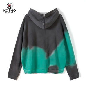 เสื้อฮู้ดมัดย้อมวินเทจสำหรับผู้ชายเสื้อมีฮู้ดและสเวตเตอร์แขนยาวโอเวอร์ไซส์ - Product Image 4