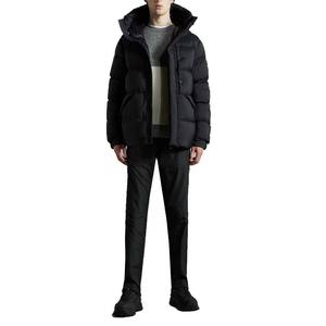 VESTE MATELASSÉE-NOIR Veste matelassée en duvet pour homme Vêtements d'extérieur Veste chaude Veste courte bouffante - Product Image 3