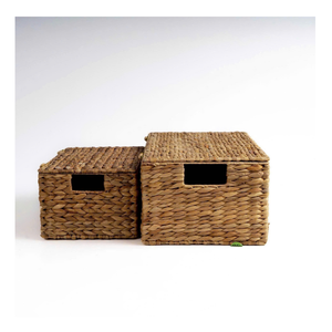 Exportateur vietnamien de panier de jacinthe d'eau de qualité supérieure offrant un stockage naturel durable pour l'importation domestique et internationale - Product Image 6