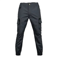 Pantalon cargo tactique pour homme, style hip-hop, décontracté, en velours côtelé, écologique, léger, respirant, multi-poches, taille moyenne