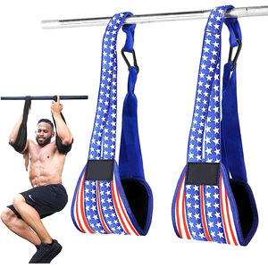 Correas de Ejercicio para Brazos con Protección de Nailon y Neopreno de Alta Resistencia, Acolchadas, para Entrenamientos de Core, Barras de Dominadas, Personalizables, Unisex - Product Image 1