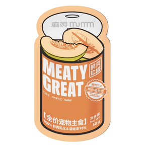 Mumm 6 מזון חתולים טעם, תכולת בשר גבוהה, מאוזנת היטב, נוסחה שמירה על לחות, קל לאכול, חבילת 50 גרם - Product Image 3