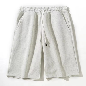 Pantalones cortos deportivos holgados y transpirables para hombres de entrenamiento al aire libre versátiles neutros y cómodos de algodón ultrafino a la moda - Product Image 4