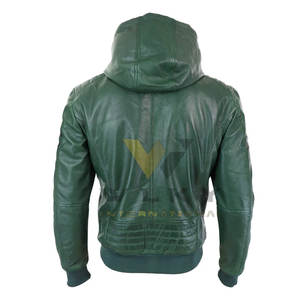 Premium Genuine Leather Winter Jacket Soft Comfortable Lining Perfect For Casual Streetwear And Trendy Everyday <b>Outfits</b> - Product Image 4