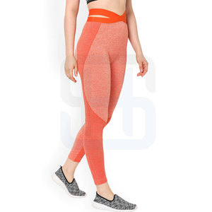 Venta Directa de Fábrica Leggings de Mujer de Alta Calidad Ligeros Transpirables Sin Costuras Material Spandex/Nylon - Product Image 5