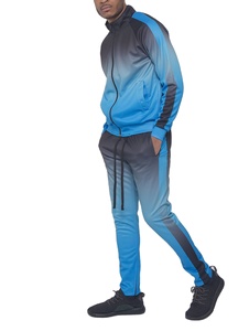2024 Plus Size Winter Knitted Sports Tracksuit Set OEM Custom Logo Printed Fleece Top Bottom Fashion <b>Polyester</b> for Men Women - Product Image 3