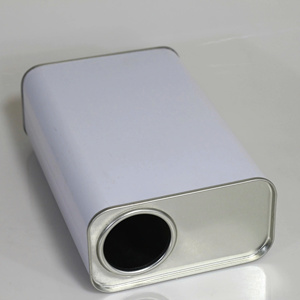 Bền 1L vuông tin có thể leakproof rustproof công nghiệp chất bôi trơn dầu container an toàn lưu trữ kim loại lon cho sản phẩm gia dụng - Product Image 2