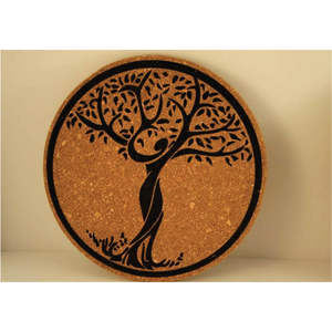 Dessous de plat en bois de luxe les plus vendus Tapis de table Hot Pot personnalisé avec sous-verres de 5mm d'épaisseur Napperons pour sous-plat de table - Product Image 4