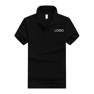 Nueva tendencia Polo moda de verano Color sólido Ringer camiseta personalizada algodón poliéster tela hombres Polo camisetas - Product Image 2