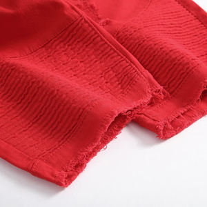 Haute qualité été hommes Denim Shorts Jeans hommes courts Streetwear lâche Denim Jean Shorts - Product Image 6