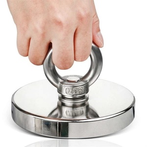 Aimants de <span class=keywords><strong>pêche</strong></span> en néodyme <span class=keywords><strong>à</strong></span> boîtier en acier robuste, conçus pour <span class=keywords><strong>l</strong></span>'attraction en eaux profondes - Product Image 1