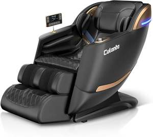 Zero <b>Gravity</b> SL-Track Body Scan Deep Yoga Stretch Heating Shiatsu Massage <b>Chair</b> Full Body Recliner with Foot Rollers - Product Image 1