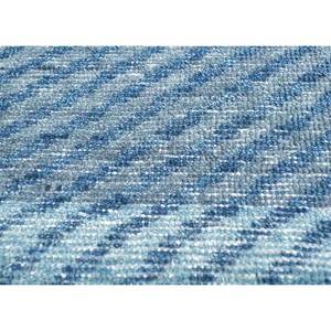 Erbe Blue Geometric Wool Hand Knotted <b>Rugs</b> Rectangle Puzzle Patchwork Design for Home Hallway Teen <b>Bedside</b>-Model GS-3103 <b>Rugs</b> - Product Image 3