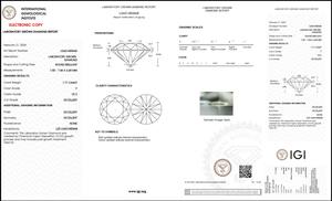 F Couleur VS2 Clarté Taille 1.79 Ct Poli Labgrown Diamant Forme Ronde HPHT-CVD Diamant Bijoux Diamants En Vrac - Product Image 5