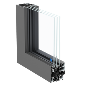หน้าต่างอลูมิเนียม ML8 Hi+ A8 รุ่นใหม่ พร้อมฉนวนกันความร้อน ลดเสียงรบกวน 46dB E900 กันน้ำ โครงเหล็กแนวตั้ง สำหรับห้องนั่งเล่นและคลังสินค้า - Product Image 1