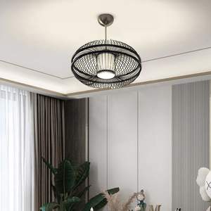 Rattan Ceiling <b>Light</b> Developed for <b>Decorative</b> Ceiling Installation Offering Stable Mounting and Natural Material Appeal - Product Image 3
