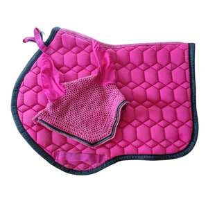 Sous-selles personnalisées de différents modèles, antidérapantes, respirantes et respectueuses de la peau pour l'équitation, ensembles de sous-selles équestres avec logo personnalisé - Product Image 3