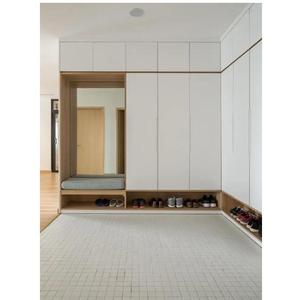 5 Year Warranty Customized Size French Waterproof Wooden <b>Shoes</b> Cabinet Storage <b>Wardrobe</b> Combo Home Furniture Easy Clean Online - Product Image 2
