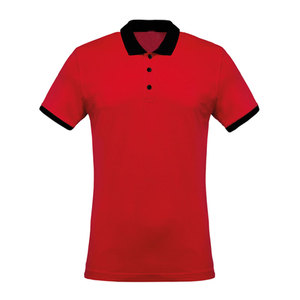 Camiseta Polo de golf sublimada impresa con logotipo personalizado OEM para hombre - Product Image 4