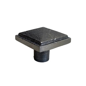 Demi-fleur boutons en fonte tirer armoire tiroir pour la maison commode porte armoire meubles décoratif cuisine armoire poignée boutons - Product Image 1