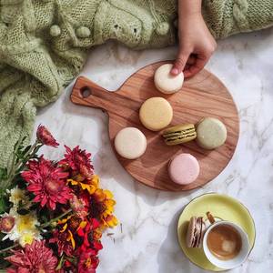 Tabla de Quesos y Cortar de Madera Maciza Rústica Hecha a Mano por los Mejores Artesanos, de Alta Calidad, Duradera, Fácil de Limpiar, Forma Rectangular - Product Image 5