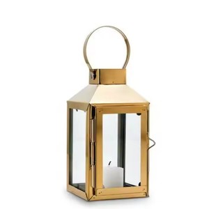 ที่ใส่เชิงเทียนเหล็กเคลือบผงโคมไฟตกแต่งบ้านดีไซน์อาหรับ - Product Image 4