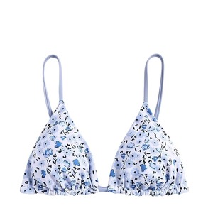 Maillot de bain bikini réversible de haute qualité pour jeunes femmes, sexy, deux pièces, vêtements de plage, imprimé logo sur le devant, spandex/nylon, séchage rapide - Product Image 4