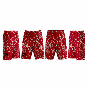 Pantalones Cortos de Baloncesto Vintage para Hombre, Doble Malla Transpirable, Estampado Personalizado, Bordado, Talla Grande, 100% Poliéster para Ropa de Calle de Verano - Product Image 3