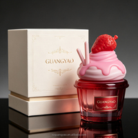 Nouveau produit : Flacon de parfum design crème glacée 25 ml – Flacon de parfum vide au design unique – Flacon en verre de luxe vide pour parfum