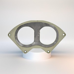 トルコ製PUMI410103 274530009コンクリートポンプスペアパーツ用Putzmeisterウェアプレート。デュロ22 - Product Image 1