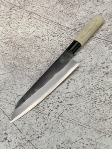 Couteau de chef 13 "nouveau design avec manche en bois en acier au carbone avec couverture en cuir pour une utilisation en cuisine. - Product Image 4