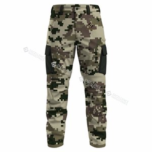 Pantalones tácticos Unisex de la mejor calidad, pantalones largos de algodón a prueba de viento transpirables de secado rápido, diseño de cordón personalizado para exteriores - Product Image 1