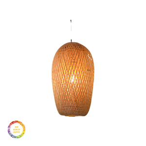 Usine directe rotin bambou lampe Vietnam fournisseur de haute qualité moderne Durable éclairage pas cher prix exportation - Product Image 2