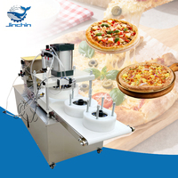 Machine automatique de formage de bases de pizza, machine commerciale entièrement automatique pour la fabrication de pains plats, formage uniforme pour boulangerie