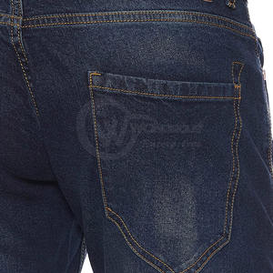 กางเกงยีนส์ขาตรงของผู้ชายผ้าฝ้าย100% น้ำหนักเบาระบายอากาศเป็นมิตรกับสิ่งแวดล้อมผลิตจากโรงงานระดับมืออาชีพ - Product Image 6