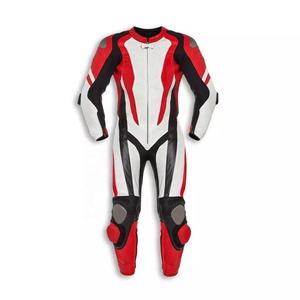 Traje de carreras de cuero genuino a prueba de viento de alta calidad para ropa protectora de invierno de carreras de automóviles y motocicletas - Product Image 6