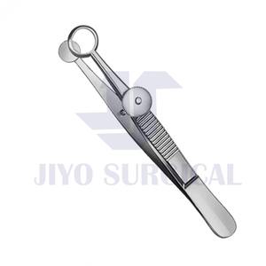 Fórceps Ayer Chalazion de acero inoxidable de grado Pemium, instrumentos quirúrgicos oftálmicos de bloqueo de pulgar de 10mm - Product Image 6