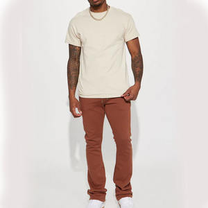 Pantalon de jogging pour homme de haute qualité, taille mi-haute, coupe oversize, en molleton de coton et polyester respirant, multi-poches, style urbain - Product Image 3