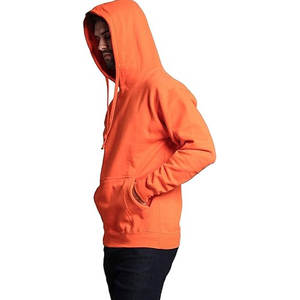 Jersey clásico de color naranja para hombre, sudaderas con capucha de lana con Etiqueta Privada, OEM, ODM, precio de fábrica, MOQ bajo, Sudadera con capucha informal básica, jersey para hombre - Product Image 6