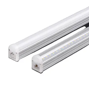 โคมไฟ LED เชิงเส้นแบบเชื่อมต่อได้2ft 3ft 4ft 120ซม. 150ซม. โคมไฟ T5