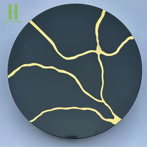 BEST SELLER Modern Minimalism Lacquer Scallop Coasters New Release Lacquer Floral Tea Cup Coasters From Vietnam - Product Image 5