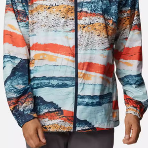 Veste d'entraînement pour homme à fermeture éclair intégrale, tissu extensible, veste à sublimation intégrale pour les performances athlétiques - Product Image 5