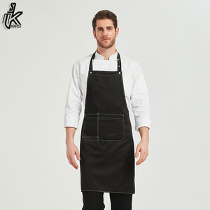 Delantal de cocina ajustable de gran oferta, LONA DE 3 bolsillos y tela de algodón personalizado con dos bolsillos, venta directa al por mayor - Product Image 4
