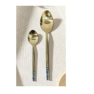 Juego de Cubiertos de Acero Inoxidable con Acabado Antiguo, Tendencia en Artículos para Restaurantes, Hogares y Hoteles - Product Image 3