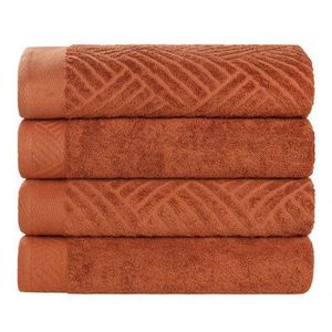 Serviettes de bain, de plage et de visage en coton doux, blanc pur, écologiques, à séchage rapide, tissées, pour la vente en gros à bon prix en Inde - Product Image 2
